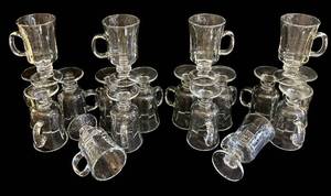 lot 162H image: Glass Tea Glasses (Lot of 18)