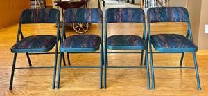 lot 268H image: Costco Folding Chairs 4-Pack