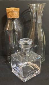 lot 298R image: K - Decanter, Carafe, and Bottle Collection