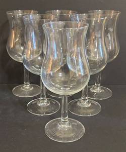 lot 299R image: K - Hurricane Glass Stemware