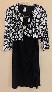 lot 432R image: MB - MSK Dress & Jacket Set - Size 14
