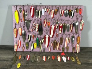 lot 207 image: Lot of Collectible Fishing Spoons