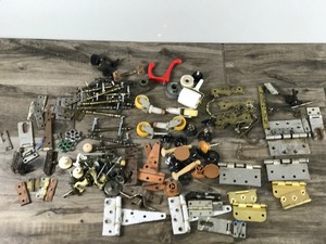 lot 258 image: Large Lot of Hardware - Hinges - Cabinet Handles and More