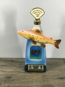 lot 278 image: Vintage 1977 Jim Beam Trout Unlimited Whiskey Decanter
