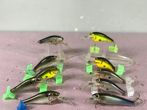 lot 314 image: Lot of 10 Bagley Fishing Lures