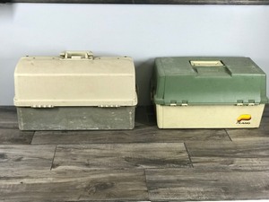lot 326 image: 2 - Large Plano Tackle Boxes - 8600 & 8606