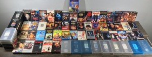lot 344 image: Large Lot of VHS Movie Tapes - Harry Potter - Star Wars - The Terminator & More