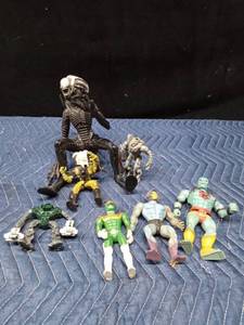 lot 61 image: Vintage Action Figures including Xenomorph