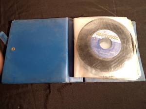 lot 111 image: Record book of 45s vinyl records