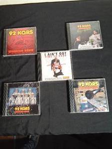 lot 124 image: 92 KQRS morning show CDs