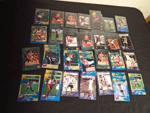 lot 187 image: Champion and medalist Olympic trading cards