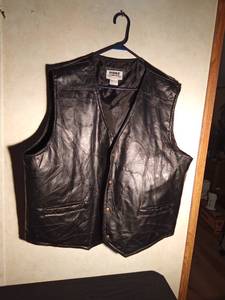 lot 195 image: Leather vest