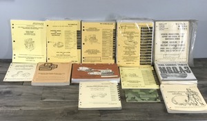 lot 361 image: Lot of Training & Technical Military Manuals