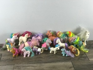 lot 380 image: Large Lot of My Pony Collectible Toys