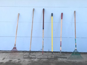 lot 390 image: Lot of 6 Rakes