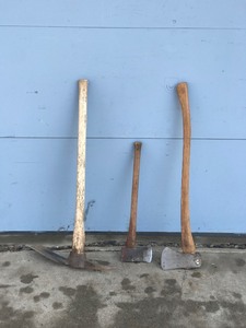 lot 396 image: 2 - Axes & 1 Pick Ax