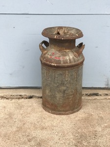 lot 409 image: Vintage Milk Can