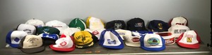 lot 413 image: Lot of Vintage Hats - Dairy Queen - Jack Daniels - Peterbilt - Schlitz (We Fest 1983) - Firestone - 3M and More