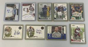 lot 133 image: Misc. Autographed Sports Cards Including Aundrae Allison And More (In Protective Sleeves)