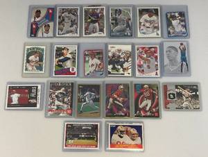 lot 143 image: Misc. Sports Cards Including Jerry Rice, Joe Montana And More (In Protective Sleeves)