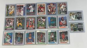 lot 149 image: Misc. Sports Cards Including Brett Favre And More (In Protective Sleeves)