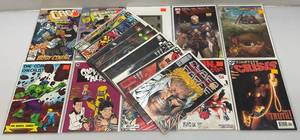 lot 163 image: Misc. Vintage Comics Including CAGE  And More (Bagged And Carded)