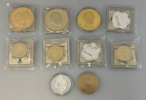 lot 3 image: Collectible American Mint Coins (Some Copies)