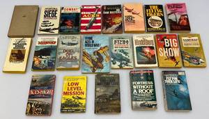 lot 25 image: Vintage War Related Books