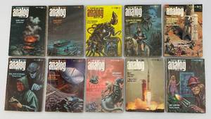 lot 80 image: VERY COOL 1960s Science Fiction Analog Science Fact Books