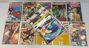 lot 166 image: Misc. Vintage Comics Including MARVEL UNIVERSE And More (Bagged And Carded)