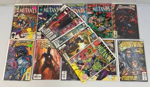 lot 169 image: Misc. Vintage Comics Including THE NEW MUTANTS And More (Bagged And Carded)