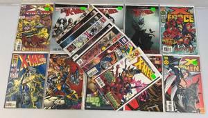 lot 180 image: Misc. Vintage Comics Including X-FACTOR And More (Bagged And Carded)