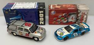 lot 205 image: Vintage Collectible Action Brand 124 Scale NASCAR Die-Cast Cars Including #8 Dale Earnhardt OREO Car And #29 Kevin Harvick LOONEY TUNES Slammed Suburban (New Old Stock)