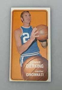 lot 226 image: 1970-71 Topps Connie Dierking Basketball Card Reprint