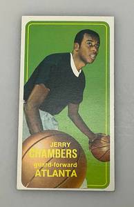 lot 228 image: 1970-71 Jerry Chambers Topps Basketball Card Reprint