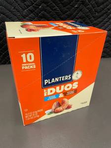 lot 252 image: Planters Nut Duos Ranch Flavored Almonds & Buffalo Cashews 10-Pack