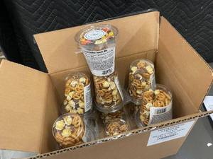 lot 316 image: KY 2 - Palmer Candy Co. PB Snack Mix - 4.5 oz Cups, 12-Count Case