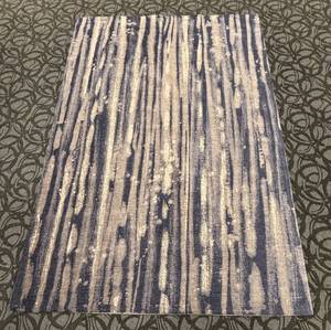 lot 527 image: KAS Retreat Navy Visions Rug