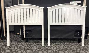 lot 821 image: Two Fashion Bed Group Twin Headboards