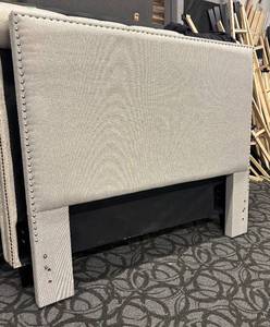 lot 844 image: Classy Upholstered Queen Headboard