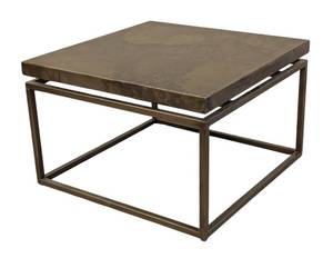 lot 56 image: Four Hands Roman Bunching Bronze Color Metal Accent Table