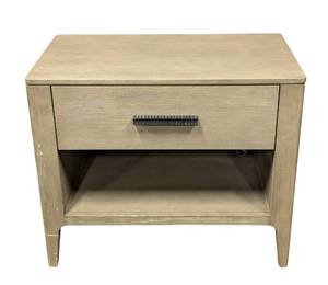 lot 906 image: Single-Drawer Side Table - 34 in W x 20 in D x 28 in H