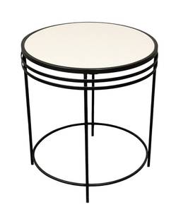lot 929 image: Round Accent Table - 18 Inch Diameter & 20 Inch Height