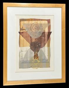 lot 267 image: Quasar 1 Signed Print - Framed 26 x 34