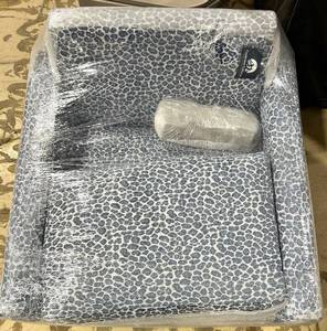 lot 944 image: Crestview Collection Leopard Print Upholstered Accent Chair