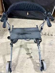 lot 991 image: HealthSmart 501-5012-4100 Rollator Walker 300 lb Capacity