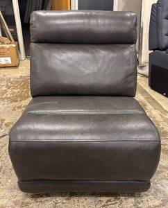 lot 984 image: Gray Sectional Sofa Section