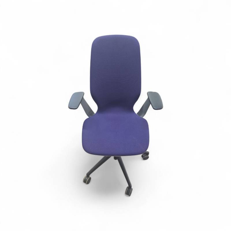lot 24 image: Steelcase SilQ Task Chair Purple Retails new for $899