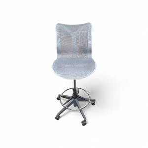 lot 55 image: Herman Miller Cosm Drafting Stool Chair Retails for $1350 New