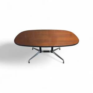 lot 88 image: Herman Miller Eames Conference Table 66x42x29